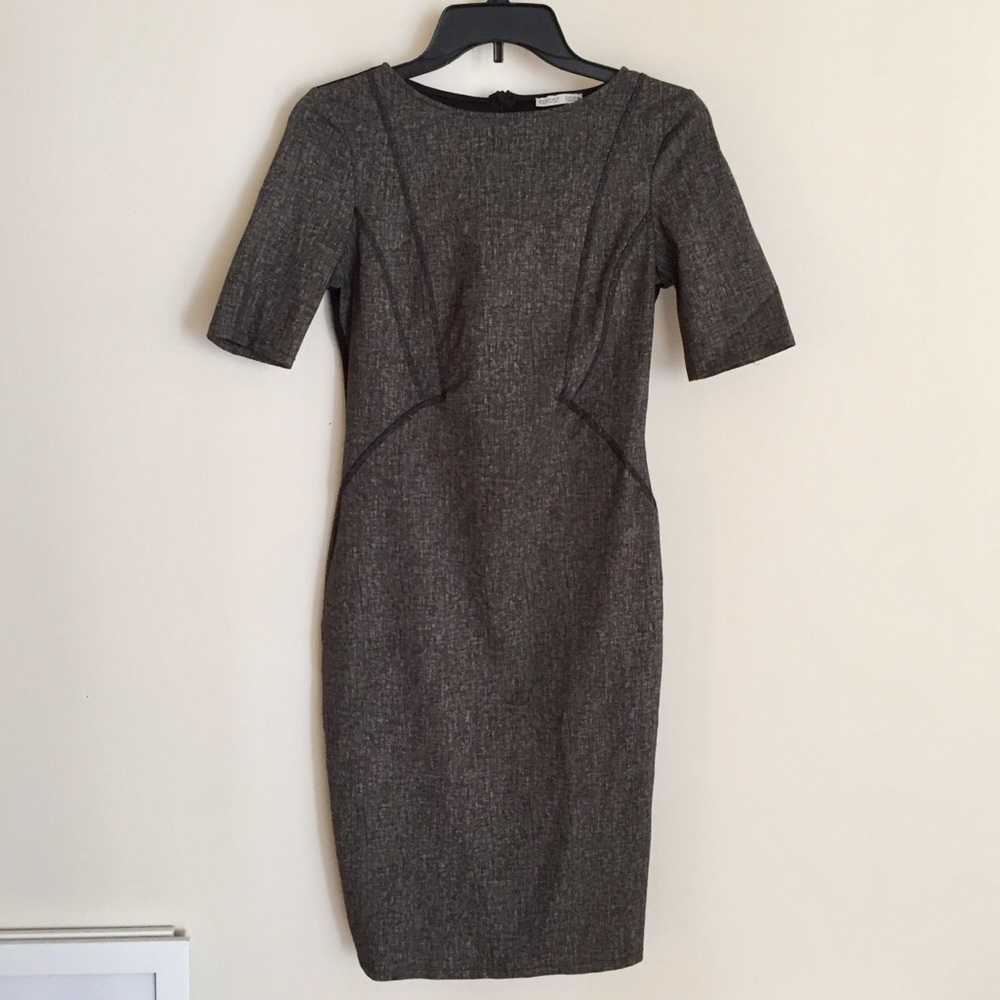 Zara sheath fitted stretchy work dress